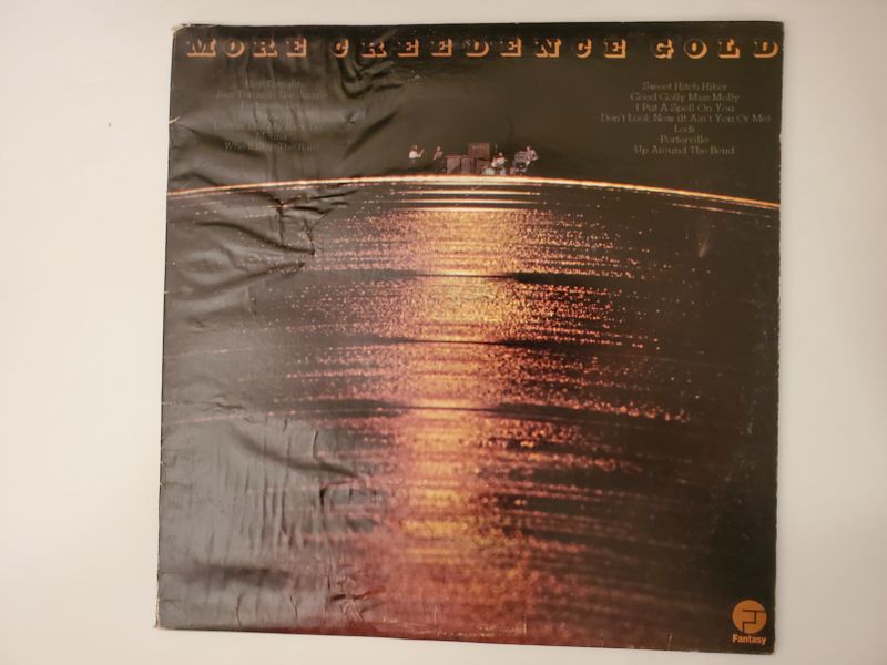 Creedence Clearwater Revival More Creedence Gold vinyl record